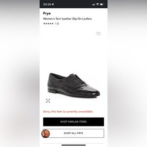 FRYE Women's Terri Leather Slip-On Loafers